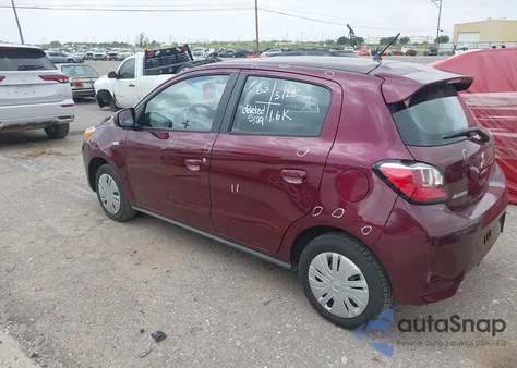 2024 Mitsubishi Mirage Es/Le from USA, damaged, VIN ML32AUHJ1RH013447